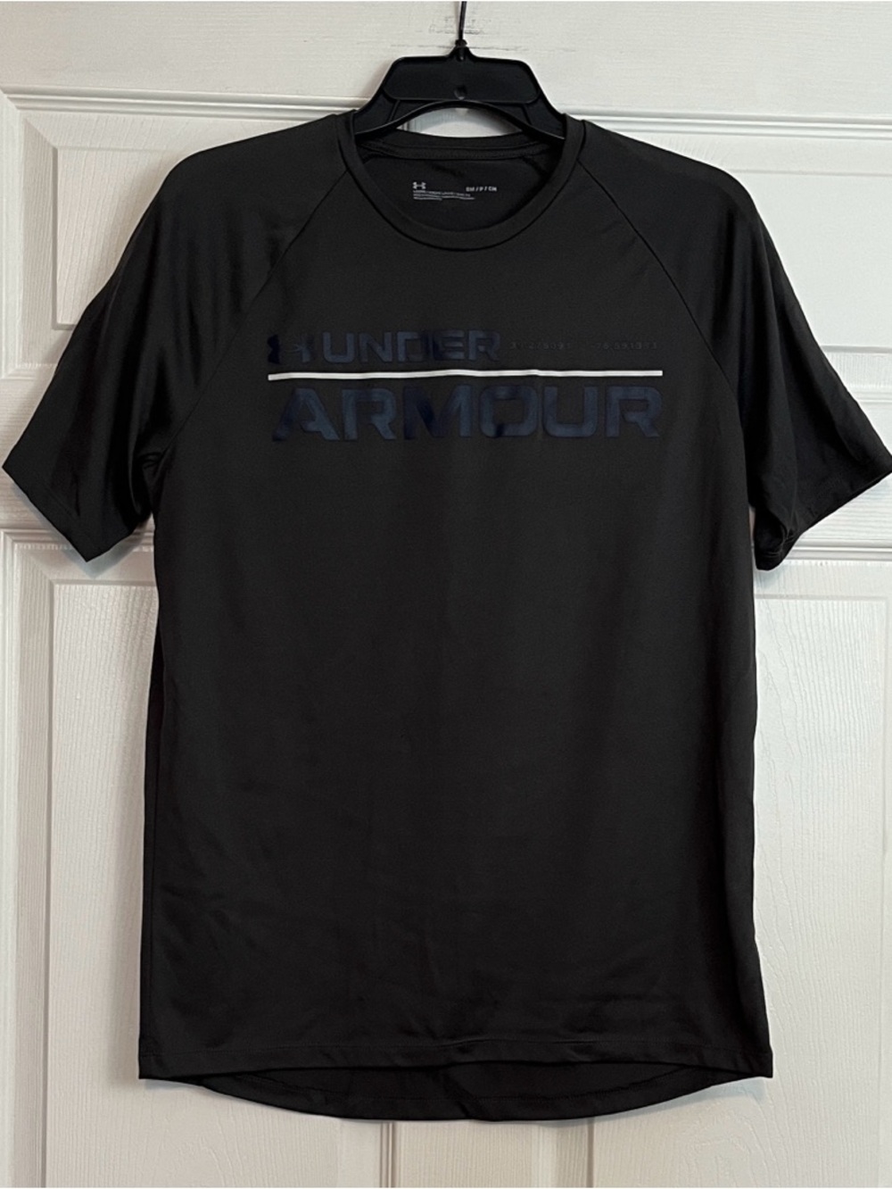 Under Armour Logo Tee - Men’s S, Black - Short Sleeve Performance Shirt